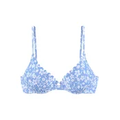 VIVANCE Bikini zgornji del modra/bela
