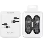 SAMSUNG podatkovni kabel 2 komada USB - Type-C, 150 cm, CRNA EP-DG930MBE