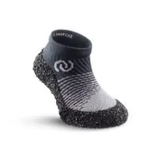 Otroški barefoot nogavičasti čevlji SKINNERS KIDS Line 2.0 sivi - 33–35