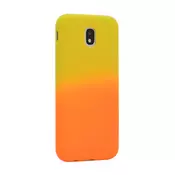 Maska Double summer vibe za Samsung J7/J730 (2017) EU zuto narandzasta
