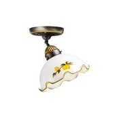 Kolarz 731.10.116 - Plafonski luster NONNA 1xE27/75W/230V, precnik 20 cm, sa motivom limuna