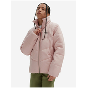 Light pink womens quilted jacket VANS Foundry Puff - Women