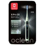 OCLEAN električna zobna ščetka X Pro 20 Zelena, Sonični motor, OCETXPRO20G