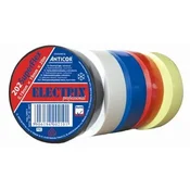 PVC električni izolacijski trak 0,19 mm x 19 mm x 20 m mavrični Electrix 202 SuperFlex pakiranje od 5 kosov