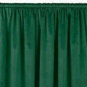Curtain VILA color bottle green style classic 5 cm pole pocket velvet 265x225 HOMEDE