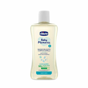 CHICCO Nježni šampon za kosu i tijelo Baby Moments 92% prirodni sastojci 200 ml