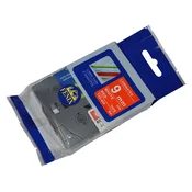 Fenix TZ-425 RDEČ trak - BEL izpis (TZe425), 9mm trak, dolžine 8m, laminated - obstojen v ekstremnih pogojih