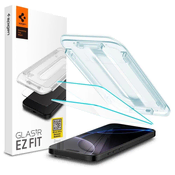 slomart Kaljeno steklo Spigen Glas.tR EZ Fit za iPhone 16 Pro Max/17 Pro Max - 2 kosa.