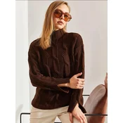 Bianco Lucci Pulover Pullover mokka