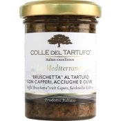 TARTUFOVA OMAKA MEDITERRANEA S KAPRAMI, SARDINAMI IN OLIVAMI 85g