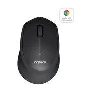 Logitech M330 Silent Plus bežicna miš, crna