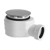 Odtok za tuš kabino, premer. 60 mm, DN40, kromiran pokrov - Chrome - Polysan - 24 - Plastika - 60 - 14