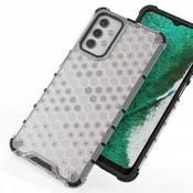 1 to 3 Hurtel Ovitek Honeycomb Za Samsung Galaxy A32 5G Z Gel Okvirjem Prozoren