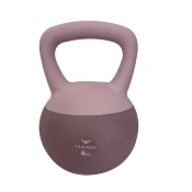 Terinda SOFT KETTLEBELL 6 KG, utezi fitnes, ljubičasta 1452-08