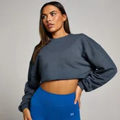 Ženska majica z dolgimi rokavi Tempo Slouchy Cropped MP – Midnight - XXL