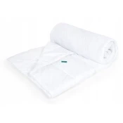 shumee Medicinska odeja za vse letne čase 200x220 cm bela prešita, velika