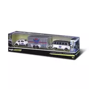 Maisto 1/64 auto s prikolicom, više vrsta