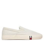 Tommy Jeans Tenis superge Archive Vulc. Y2K Slip On EM0EM01675 Bela