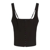 Bershka Top črna