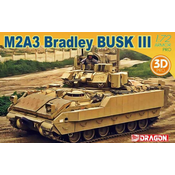 Model Kit tenk 7678 - M2A3 BRADLEY BUSK III (1:72)