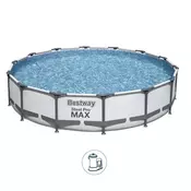 BESTWAY bazen za dvorište sa čeličnim ramom i filter pumpom Max (56408), (305x76cm)