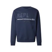 REPLAY Majica temno modra/bela