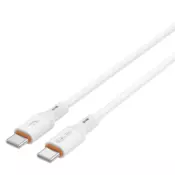 Jellico Podatkovni polnilni kabel B29 Type C na Type C 1m 60W - bel