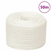 Radno uže bijeli 20 mm 50 m od polipropilena