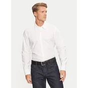 Boss Srajca Relegant 50518304 Bela Regular Fit