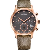 Claude Bernard 10231-37R-TAPR1 Ladies Watch Classic Chronograph 35mm 5ATM