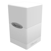 Kutija za kartice Ultra Pro Satin Tower - White (100+ kom.)