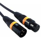 ADJ AC-DMX3/1,5 3 p. XLRm/3 p. XLRf 1,5m DMX