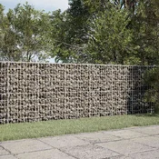 vidaXL Gabion z žico 5 mm in mrežo 5x10 cm 300x100x100 cm