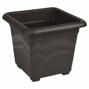 Plastkon Večpaketni paket 10 kosov Quattro lonec rjave barve 20 cm