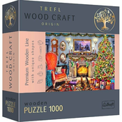Trefl Drvena puzzle 1000 - Uz kamin