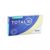 Alcon TOTAL30 for Astigmatism (6 leč) Dioptrija: -9, Ukrivljenost: 8.6, Premer: 14.5