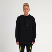 Kaya Oversized Hoodie, Black - S