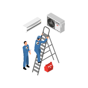 Ugradnja klima uredaja od 4 do 6 kW do 3m instalacije