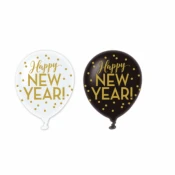 Amscan Baloni - Happy New Year 6 kos