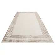 Opviq Tepih 100x200cm Krem-Zlatni