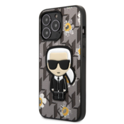 KARL LAGERFELD KLHCP12MPMNFIK1 za iPhone 12/iPhone 12 Pro siv ovitek, zaščita - Karl Ikonik