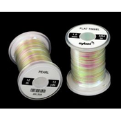 Material za vezavo SYBAI Flat Tinsel, 1.0 mm, Pearl