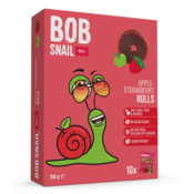 Bob Snail Polž Bob jabolčno-jagodne sadne zvitke 100 g