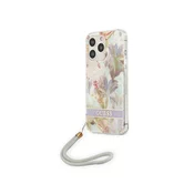 Guess GUHCP13LHFLSU iPhone 13 Pro / 13 6,1 purple hardcase Flower Strap (GUHCP13LHFLSU)