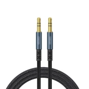 Joyroom Car Stereo audio kabel 3.5 mm jack 1.5m, temno modra