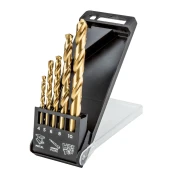 Svrdlo za metal HSS-TiN set 4,0-10,0 mm, 5 kom 57H196
