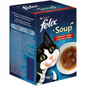 Felix hrana za macke govedina, piletina, janjetina, 8x (6x48 g)