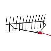 VEVOR Dvojna grablja za vodne rastline 61x21.5x35.5 cm, orodje za čiščenje ribnika in jezera