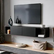 Hanah Home TV komoda Twist, 160 cm, antracit