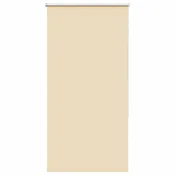 Rolo zavjesa Blackout Bež 80x130 cm Širina tkanine 75,7 cm